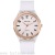 Foreign Trade Hot Sale Stylish round Transparent Digital Silicone Strap Women's Watch Simple Temperament Women's Watch