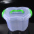 Ultra-Light Brickearth Plastic Packaging Storage Box Space Rubber Snowflake Clay Storage Box Slim Colored Clay