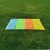 Factory Direct Sales Gradient Color Pocket Beach Mat Outdoor Grass Picnic Mat Portable Picnic Blanket Waterproof and Moisture-Proof Liner