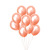 Cross-Border Rose Gold Birthday Transparent Sequin Balloon Package Rose Gold Theme Party Arrangement Package Wholesale