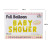 Cross-Border 16-Inch Baby Shower Letter Aluminum Foil Balloon Set Children's Birthday Party Layout Supplies