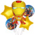 Hardcover New Trending Cartoon Aluminum Foil Balloon Set Children's Birthday Party Decoration Supplies Aluminum Balloon in Stock