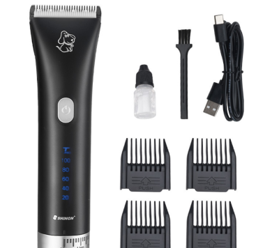 Amazon New Rechargeable Dog Lady Shaver Ceramic Hair Pusher Cat Hair Clipper Electric Pet Hair Cutter 2625