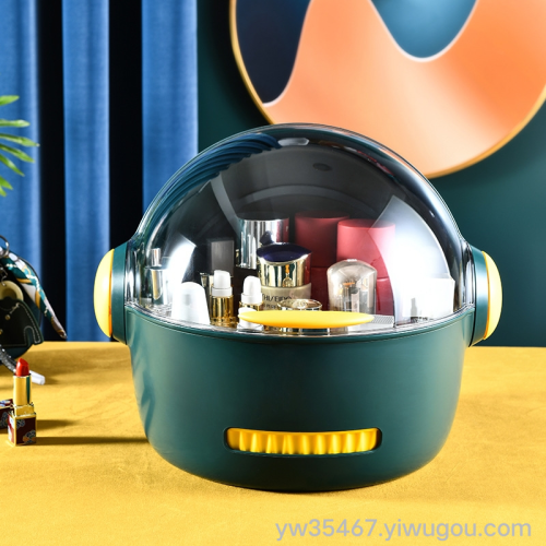 s63-3632 rotating storage rack cosmetics rotating storage tray table top storage rack storage box