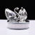 Business Gift Crystal Crafts Wholesale Simple Car Crystal Swan Perfume Holder K9 Crystal Ornaments