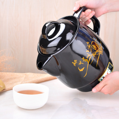 Factory Wholesale Automatic Decocting Pot Ceramic Traditional Chinese Medicine Stewing Pot Traditional Chinese Medical Pot Medicine Boiling Pot Small Household Appliances Making Soup Porridge Casserole