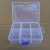 Transparent Plastic Box Detachable Sorting Spare Parts Box Packaging Components Box Jewelry Storage Box