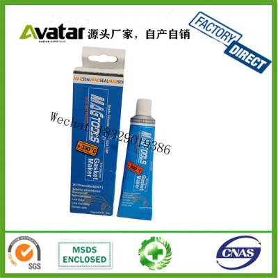 High Temperature 85g small tube silicone sealant Gasket Maker for automotive