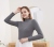 2021 New AB Dralon Base Clothing Slim Fit Inner Wear Self-Heating Base Clothing Female Versatile Half-High Collar Thermal Clothes