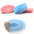 Silicone Double-Sided Shampoo Bath Brush Children Shampoo Brush Baby Tactile Training Massage Brush