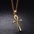 Ancient Egypt Surrogate Shopping Ankh Anka Necklace Life Lucky Cross Pendant Religious Belief Fashion Ornament