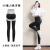 Waist-Tied Shark Pants Autumn and Winter Women's Outer Wear High Waist Belly Contracting and Close-Fitting Yoga Breasted Leggings TikTok Weight Loss Pants