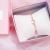 Korean Exquisite Crystal Bracelet Sweet Girly Star Moon Marble Bracelet Small Fresh Ornament