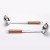 Stainless Steel Soup Ladle Colander Thick Stainless Steel Non-Magnetic Wooden Handle Soup Ladle Colander Kitchen Utensils Factory Wholesale