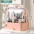 Celebrity Single Layer Transparent Hand Cosmetic Case Skin Care Products Finishing Box Flip Cover Cosmetic Storage