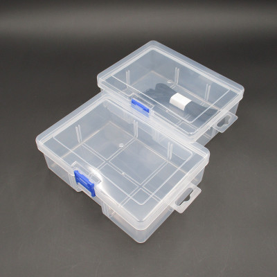 Transparent Plastic Box Detachable Sorting Spare Parts Box Packaging Components Box Jewelry Storage Box