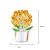 Creative New Crystal Hydrangea Art Decoration Simulation Flower Crystal Crafts Home Decoration Factory Direct Supply