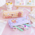 Factory Direct  Pencil Case Girly Heart Large Capacity Waterproof Stationery Storage Box Student Pencil Case Pencil Case