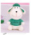 New Baker Lamb Plush Toy Children Play Cartoon Figurine Doll Sleep Companion Throw Pillow Birthday Gift Wholesale