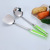 2cm Stainless Steel Ladel 1.5cm Bright Spatula and Soup Spoon Gift Gift Ladel Two-Piece Wok Gift