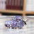 Crafts Decoration Crystal Grape Harvest Mature Wedding Full Moon Gift Living Room Grid Cabinet Decoration Cross-Border Available