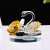 Car Supplies Wholesale Crystal Swan Perfume Dashboard Decoration Car Rose Crystal Decorative Ornaments