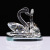 Glossy Crystal Simulation Swan Decoration Crystal Swan Crafts Car Interior Decoration Gift Factory Direct Supply
