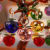 Crystal Crafts Gift Color Christmas Eve Fruit Decoration Wedding Decoration Crystal Apple Tree Home Decoration