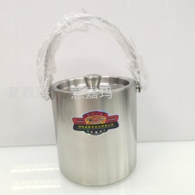 Double-Layer Straight Ice Bucket