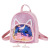 Children's Backpack Leisure Travel Cartoon Cute Girl's Backpack LED Flashing Lamp Luminous Kindergarten Backpack