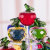 Artificial Crystal Decoration Gifts Domestic Ornaments Rotating Crafts Gift Apple Fruit Plate Ornaments