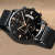 Men's Watch Geneva New Three Eyes and Six Needles Watch Men's Casual Mesh Strap Calendar Student Watch Quartz Watch Men