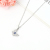 Summer Wear All-Matching New Silver Necklace Clavicle Chain Ins Elegant Female Niche Design Butterfly Style