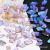 21 Grid Boxed Manicure Jewelry Charmful Purple Champagne Flat Glass round Diamond Fancy Shape Diamonds Nail Ornament Rhinestone 3300 Pieces