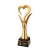 Factory Direct Supply New Love Trophy Resin Made Crystal Medal Charity Souvenir Grateful Volunteers