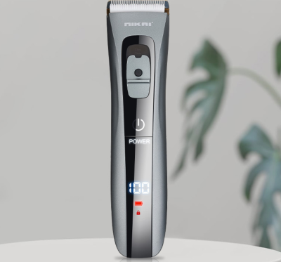 Fully Washable LCD Screen Display Rechargeable Electric Clipper for Both Male and Female Ceramic Mute Electric Hair Clipper 2219