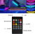 Colorful Music Voice-Activated Sensor Light Controller 12v24v Light Strip RGB Remote Controller KTV Music Voice Control Dimmer