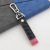 High-End Car Key Ring Colorful Narrow Goods Diamond Pattern Leather Pendant Ornament Fashion Vehicle-Use Key Chain