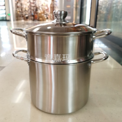 Extra High Multi-Purpose Soup Steam Pot Single Layer/Double Layer 26cm