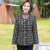  Mothers' Clothing Long-Sleeved Jacket  Noble Top Clothes Middle-Aged and Elderly Women's Clothing   Fashionable Jacket