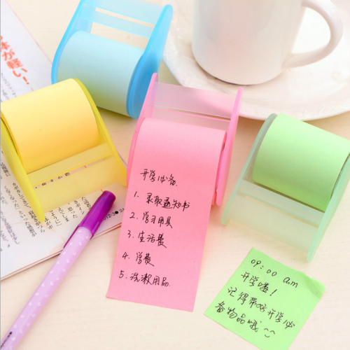creative tearable glue belt sticky note