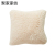 Solid Color Plush Cashmere Autumn and Winter Straw Velvet Pillow Cover without Core Pillow Cushion Cover