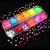 12-Grid Independent Boxed Fluorescent Butterfly Love Heart Flowers Nail Sequins XINGX Matte Ornament