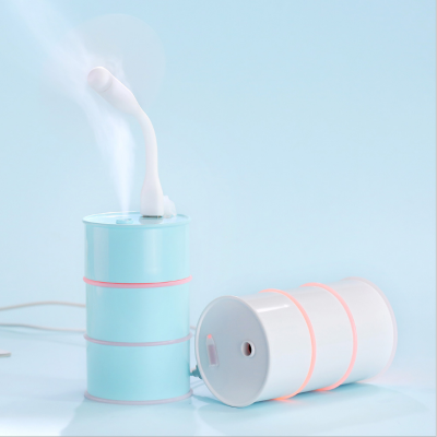 Three-in-One Humidifier Mini-Portable Creative Household Night Light