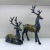 Resin Crafts European Blue Couple Pair Deer Decoration Living Room Home Decoration Decoration Creative Gift Special Offer