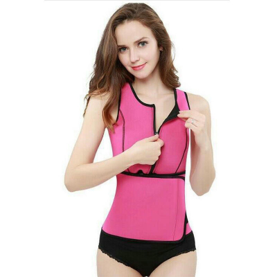 Cross-Border Hot Selling Sports Fitness Vest Belly and Waist Shaping Burst into Sweat Slimming Waist Belly Band Neoprene Shapewear