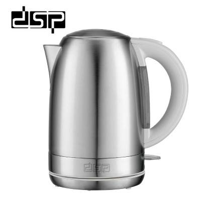 DSP DSP Household 304 Stainless Steel Double-Layer Anti-Scald Kettle 1.7L Kettle Automatic Power off Electric Kettle