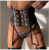 Sexy Lingerie  Foreign Trade Wholesale Lace Sexy Lingerie Women's New See-through Three-Piece Set Wholesalesexy pajamas