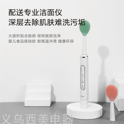 Adult Men Women's Rechargeable Ultrasonic Automatic Student Party Couple Suit Electric Toothbrush USB Vibration Brush