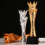 New Five-Star Crown Crystal Resin Trophy Gold-Plated Creative Excellent Staff Trophy 2021 Award Prizes